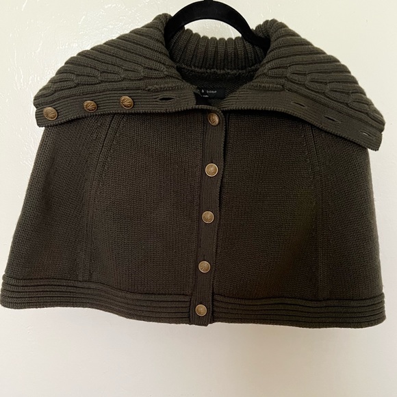 *RARE * rag & bone 100% cashmere sweater-capelet - Picture 10 of 10